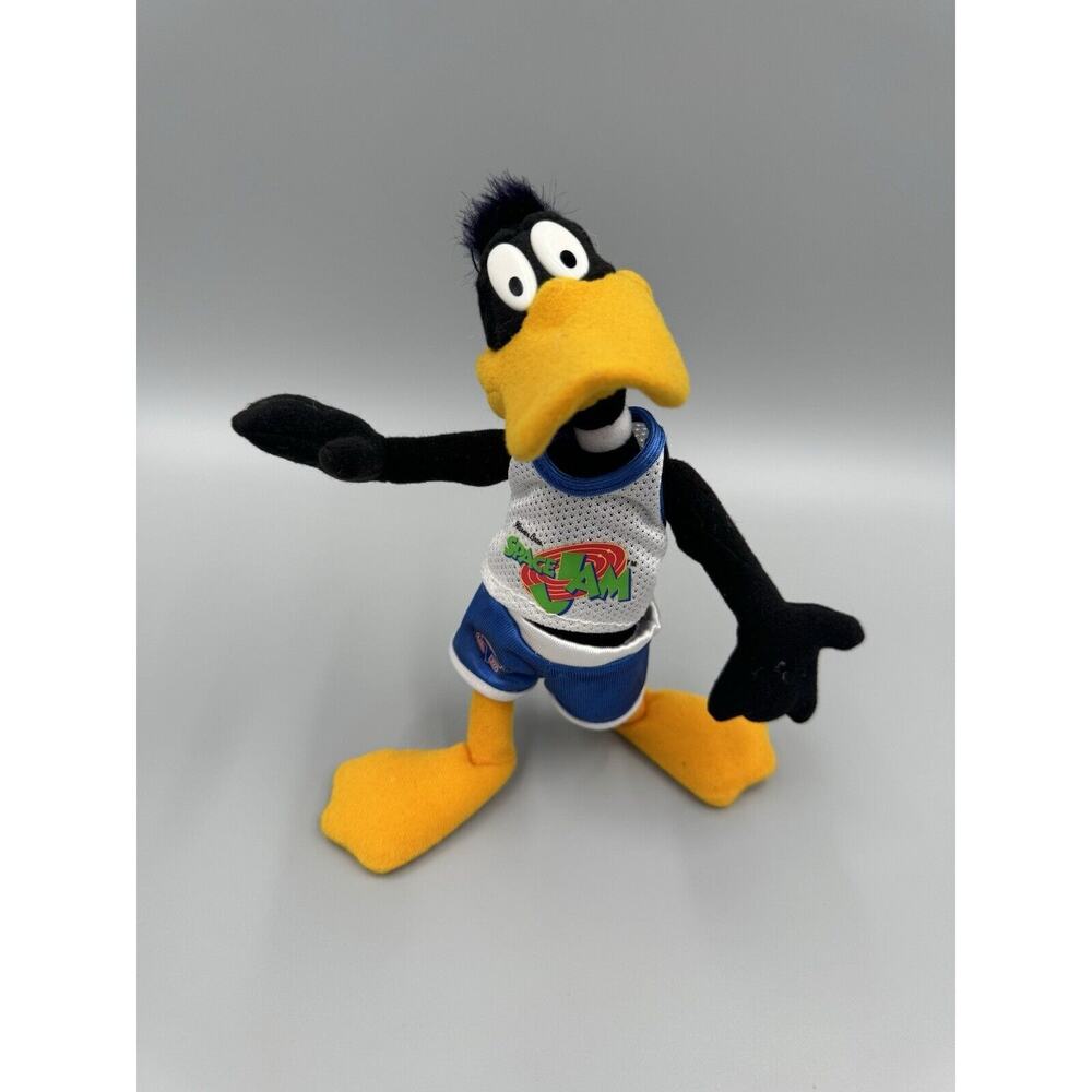 VTG 1996 Space Jam Daffy Duck McDonalds Plush Tune Squad 8 Inch Stuffed Plush